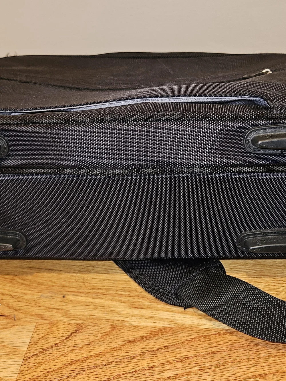Samsonite Laptop Briefcase Messenger Bag Black Padded Computer Case Shoulder Str
